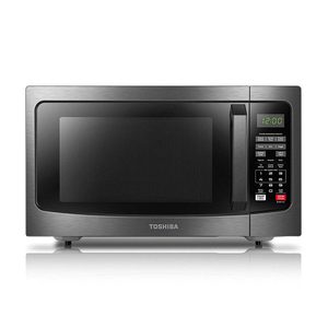 Microwave displaying 