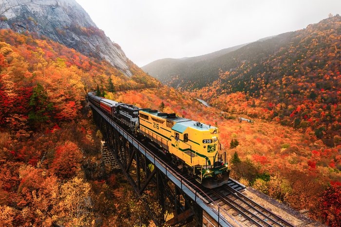 Conway train, New Hampshire